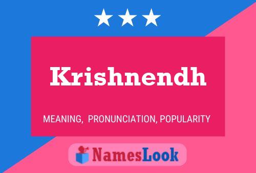 ملصق اسم Krishnendh