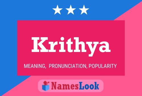 ملصق اسم Krithya