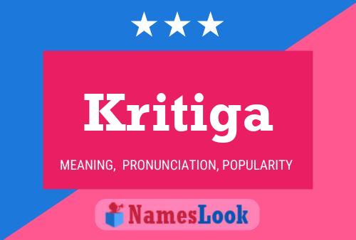 ملصق اسم Kritiga