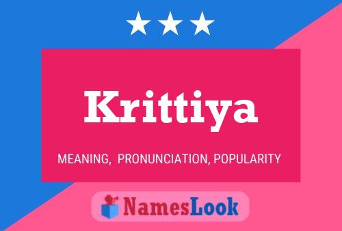 ملصق اسم Krittiya