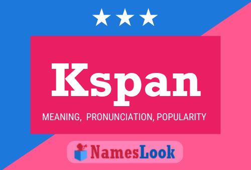 ملصق اسم Kspan