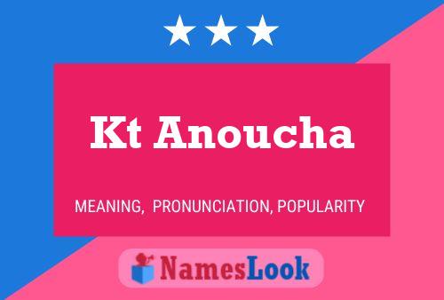 ملصق اسم Kt Anoucha