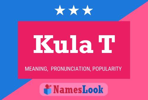 ملصق اسم Kula T