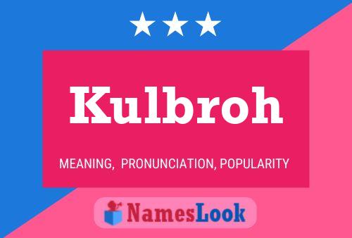 ملصق اسم Kulbroh