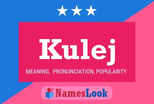 ملصق اسم Kulej