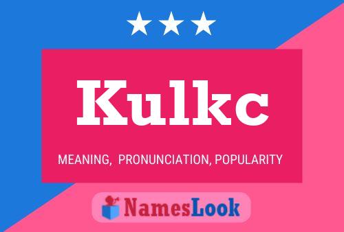 ملصق اسم Kulkc