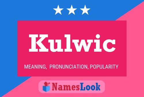 ملصق اسم Kulwic