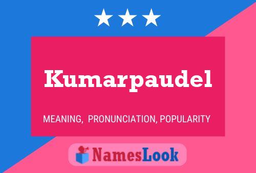 ملصق اسم Kumarpaudel