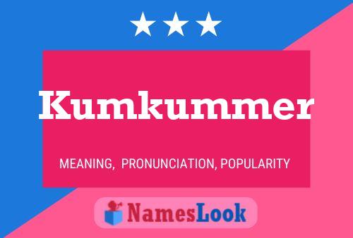 ملصق اسم Kumkummer