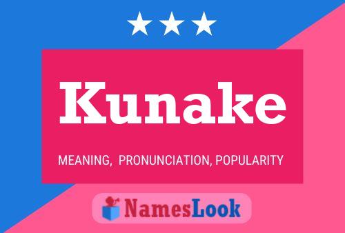 ملصق اسم Kunake