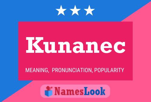 ملصق اسم Kunanec