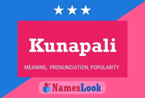 ملصق اسم Kunapali