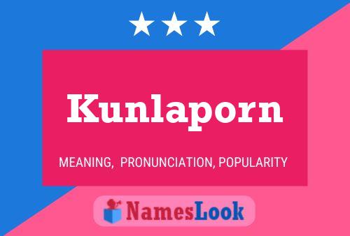 ملصق اسم Kunlaporn