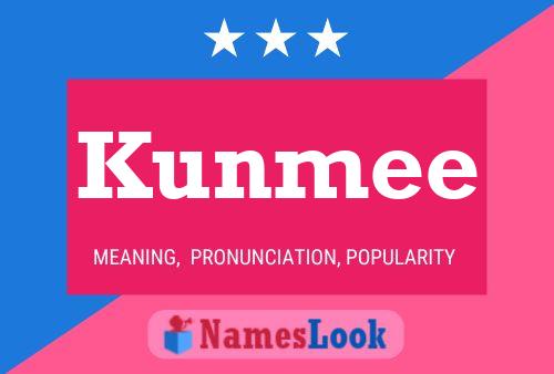 ملصق اسم Kunmee