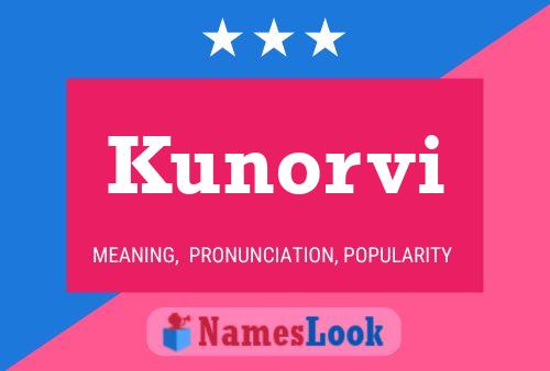 ملصق اسم Kunorvi