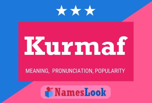 ملصق اسم Kurmaf