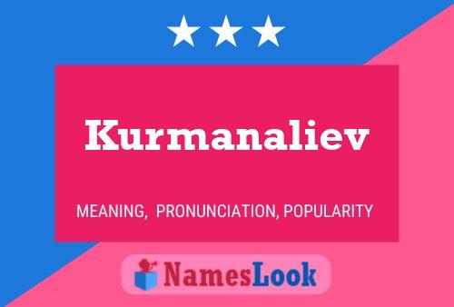 ملصق اسم Kurmanaliev