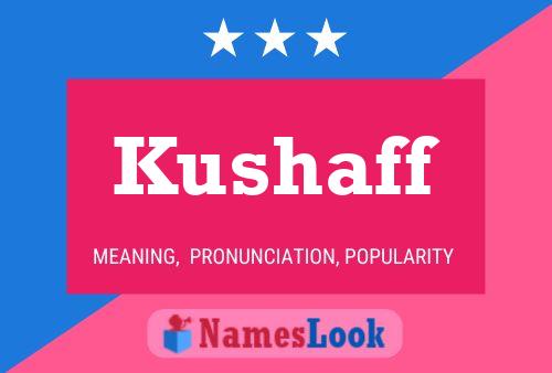 ملصق اسم Kushaff