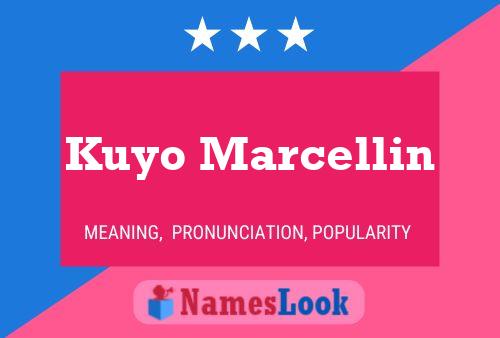 ملصق اسم Kuyo Marcellin