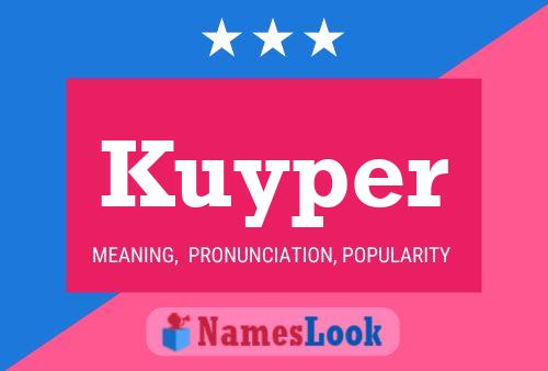 ملصق اسم Kuyper