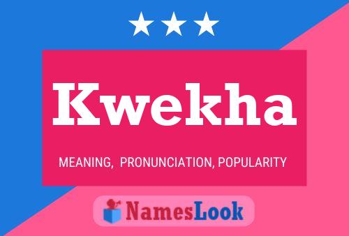 ملصق اسم Kwekha