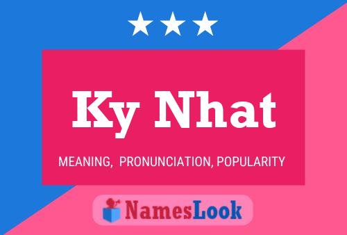 ملصق اسم Ky Nhat