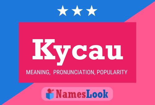 ملصق اسم Kycau