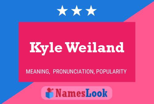 ملصق اسم Kyle Weiland