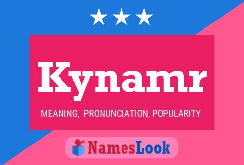 ملصق اسم Kynamr