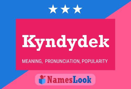 ملصق اسم Kyndydek