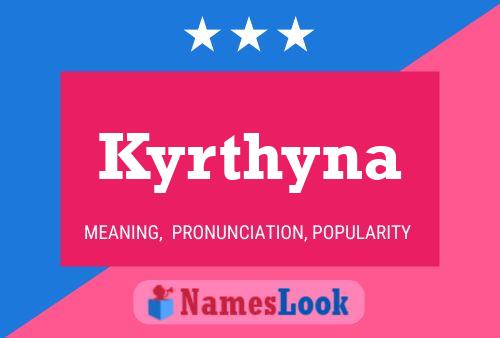 ملصق اسم Kyrthyna