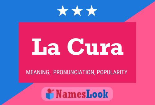 ملصق اسم La Cura