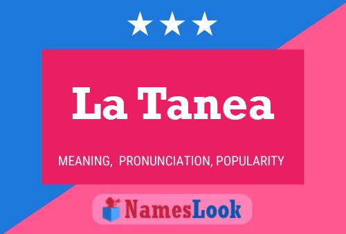 ملصق اسم La Tanea