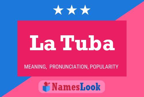 ملصق اسم La Tuba