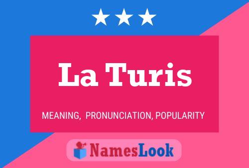 ملصق اسم La Turis