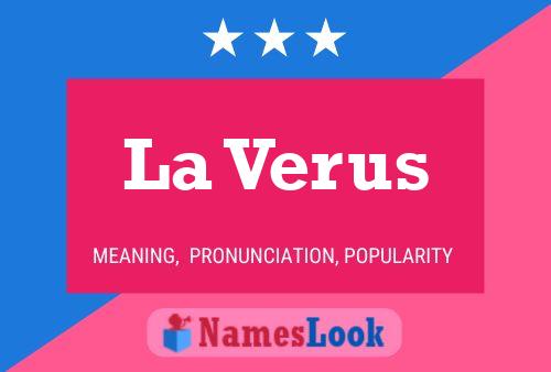 ملصق اسم La Verus