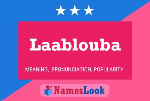 ملصق اسم Laablouba