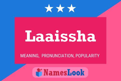 ملصق اسم Laaissha