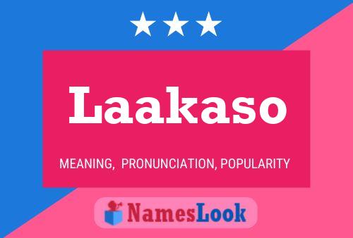 ملصق اسم Laakaso