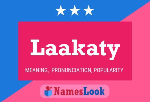 ملصق اسم Laakaty