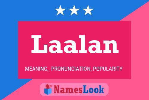 ملصق اسم Laalan