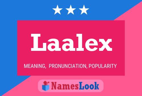 ملصق اسم Laalex