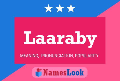 ملصق اسم Laaraby