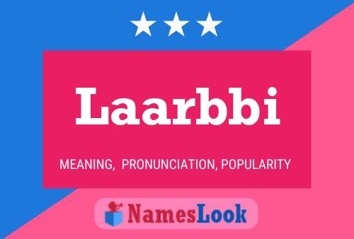 ملصق اسم Laarbbi