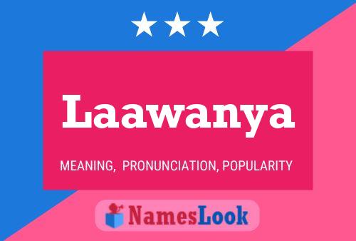 ملصق اسم Laawanya