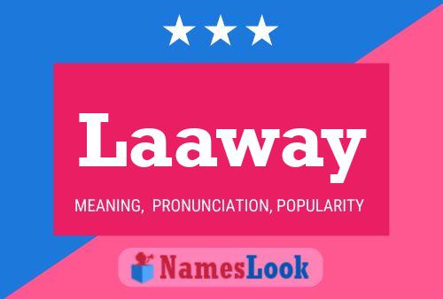 ملصق اسم Laaway