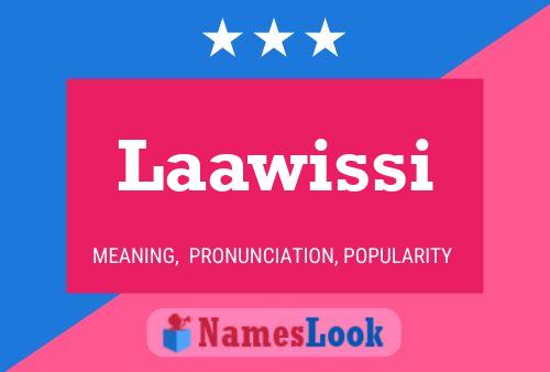 ملصق اسم Laawissi