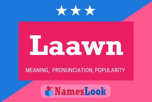 ملصق اسم Laawn