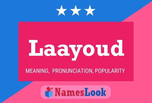 ملصق اسم Laayoud