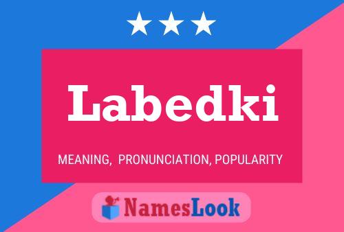 ملصق اسم Labedki